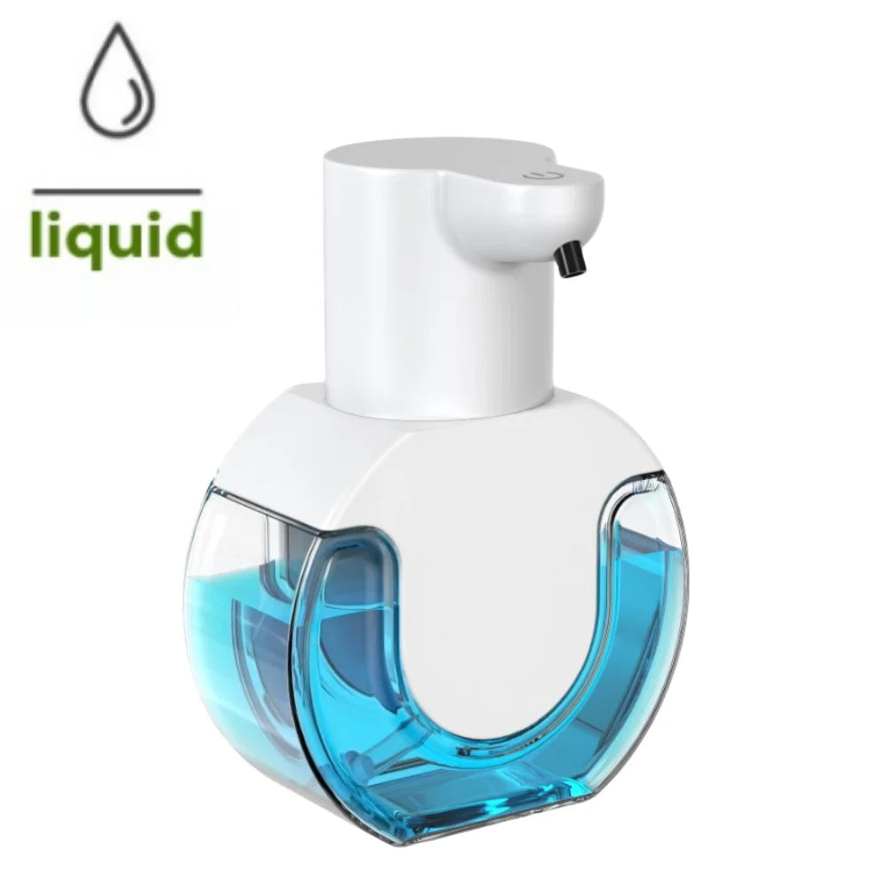 Automatic Liquid/Foam Soap Dispenser, Touchless Electric Dispenser, USB Rechargeable with Infrared Sensor for Bathroom and Kitchen