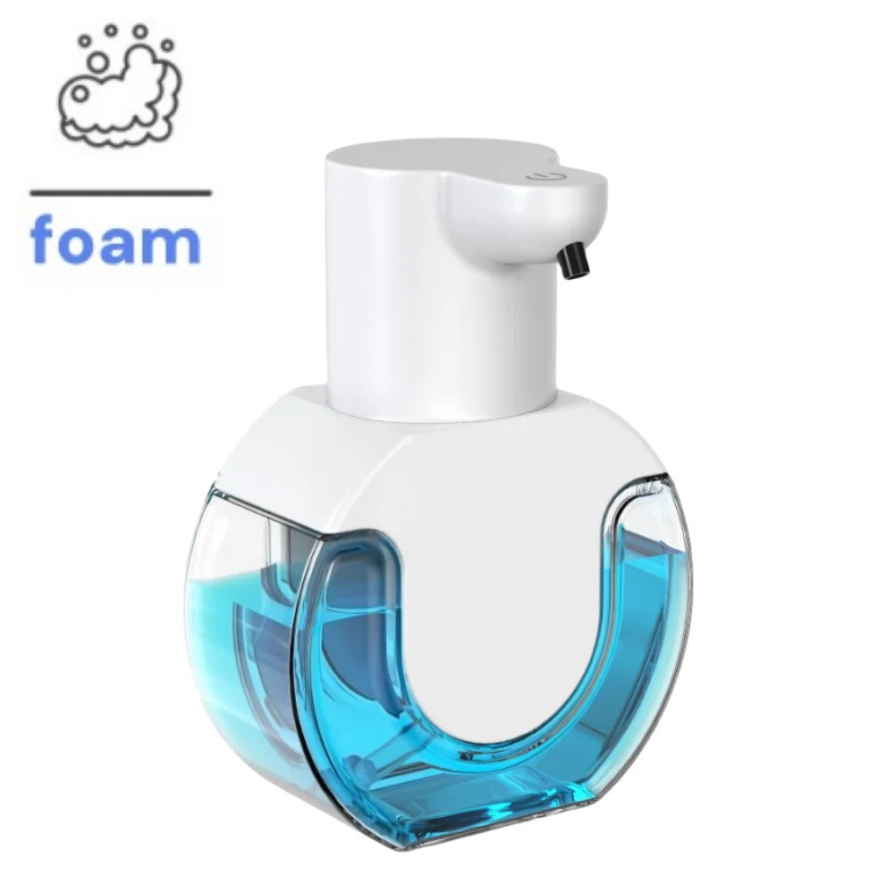 Automatic Liquid/Foam Soap Dispenser, Touchless Electric Dispenser, USB Rechargeable with Infrared Sensor for Bathroom and Kitchen