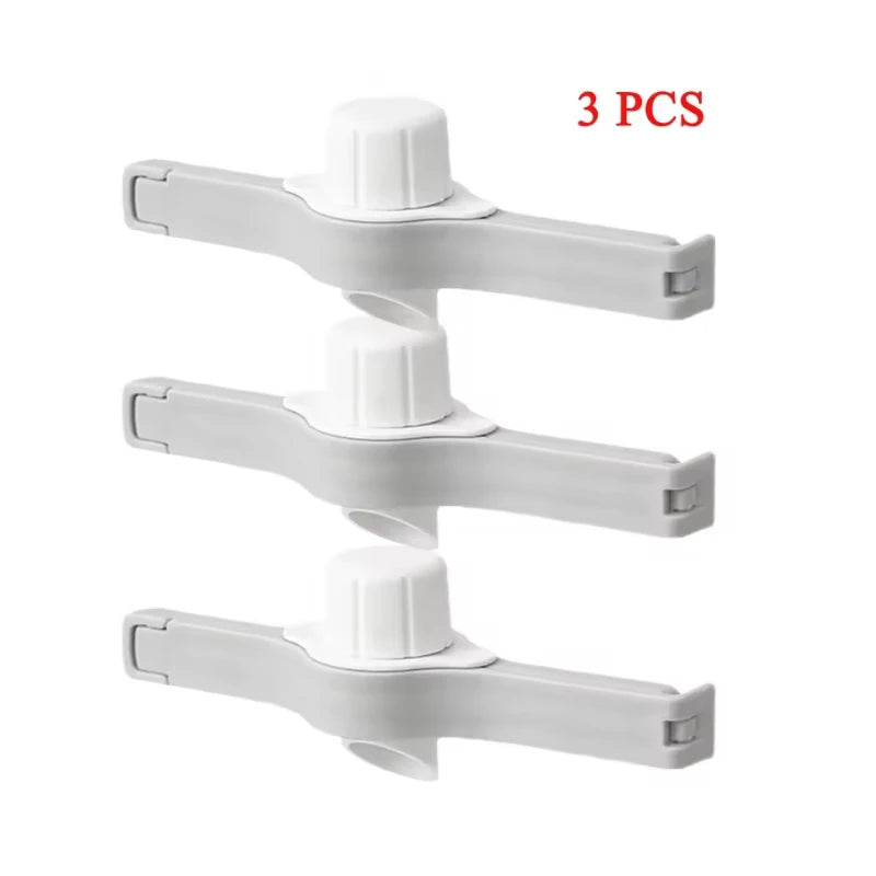 Kitchen Sealing Clip Screw Cap Seasoning Bag for Milk Powder Salt Snack Food Preservation Gadget Accessory
