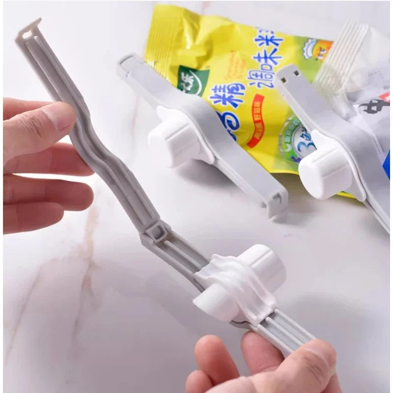 Kitchen Sealing Clip Screw Cap Seasoning Bag for Milk Powder Salt Snack Food Preservation Gadget Accessory