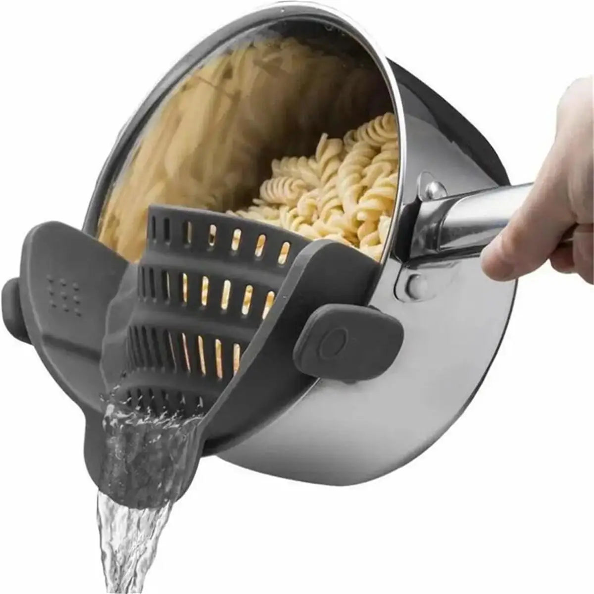 Strainer, Pot Strainer, Adjustable Clip On Strainer For Pots Pans And Bowls, Kitchen Pot Strainer
