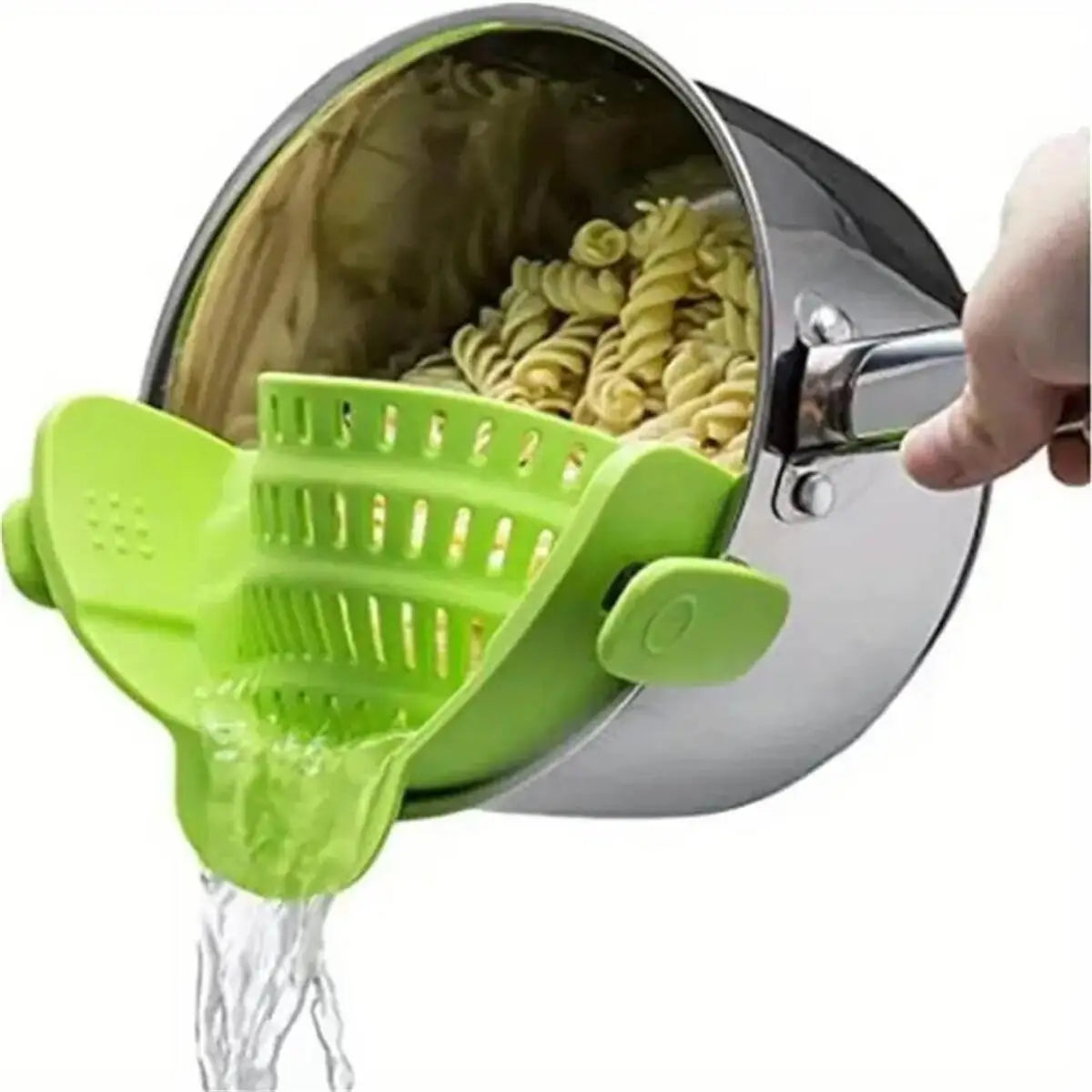 Strainer, Pot Strainer, Adjustable Clip On Strainer For Pots Pans And Bowls, Kitchen Pot Strainer