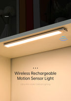 LED Motion Sensor Dark Areas  USB Under Cabinet Light For Kitchen Cabinet Bedroom Wardrobe Bathroom Mirror Sensor Indoor Lighting