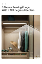 LED Motion Sensor Dark Areas  USB Under Cabinet Light For Kitchen Cabinet Bedroom Wardrobe Bathroom Mirror Sensor Indoor Lighting