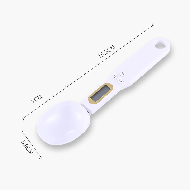 Mini Spoon Scale Digital Kitchen Scale Electronic 0.1-500g Cooking Powder Weight Measure Spoon