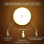 Motion Sensor Night Light - Wireless LED Detector Lamp for Bedroom Staircase Closet and Room Decor